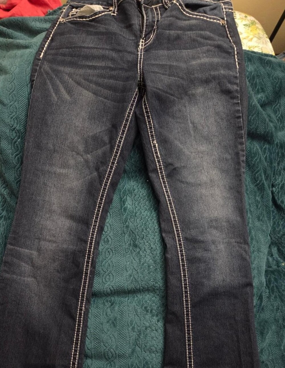 Women's Embellished Vintage Brass Jeans Size 29